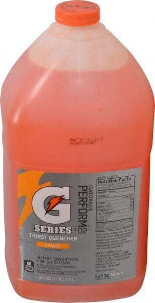 Gatorade - 1 Gal Bottle Orange Activity Drink - Liquid Concentrate, Yields 6 Gal - Exact Industrial Supply