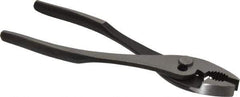 Proto - 8" OAL, 1-3/4" Jaw Length, 1-13/64" Jaw Width, Combination Slip Joint Pliers - 2 Positions, Serrated Pipe Jaw, Standard Head, Wire Cutting Shear - Exact Industrial Supply