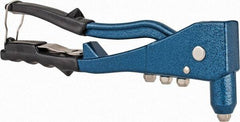 Value Collection - Right Angle Head Hand Riveter - 3/32 to 3/16" Rivet Capacity, 9-1/2" OAL - Exact Industrial Supply