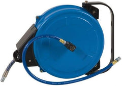 PRO-SOURCE - 40' Spring Retractable Hose Reel - 300 psi, Hose Included - Exact Industrial Supply