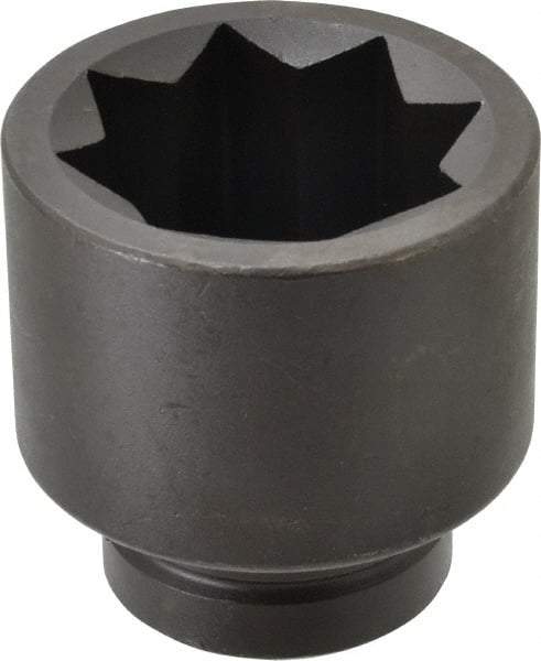 Proto - 1" Drive 2" Impact Socket - 8 Points, 3-1/2" OAL - Exact Industrial Supply