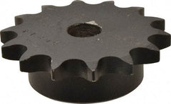 Browning - 14 Teeth, 5/8" Chain Pitch, Chain Size 50, Min Plain Bore Sprocket - 5/8" Bore Diam, 2.809" Pitch Diam, 3.11" Outside Diam - Exact Industrial Supply
