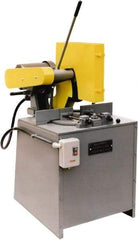 Kalamazoo - 16 or 18" Blade Diam, 1" Arbor Hole, Miter Chop & Cutoff Saw - 4,400 RPM, 10 hp, 220/440 Volts, 3 Phase - Exact Industrial Supply