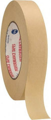 Intertape - 1" Wide x 60 Yd Long White Paper Masking Tape - Series PG24, 7.2 mil Thick, 26 In/Lb Tensile Strength - Exact Industrial Supply