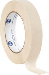 Intertape - 1" Wide x 60 Yd Long Tan Paper Masking Tape - Series 513, 5 mil Thick, 19 In/Lb Tensile Strength - Exact Industrial Supply