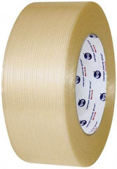 Intertape - 3" x 60 Yd Clear Rubber Adhesive Packaging Tape - Polyester Film Backing, 7.5 mil Thick, 333 Lb Tensile Strength, Series RG16 - Exact Industrial Supply