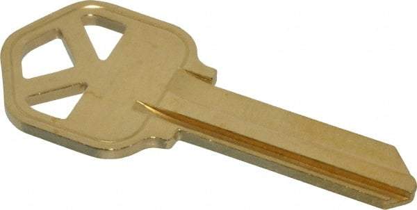 Made in USA - Kwikset Key Blank - Brass - Exact Industrial Supply