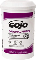 GOJO - 4.5 Lb Dispenser Refill Cream Waterless Hand Cleaner - White, Unscented - Exact Industrial Supply