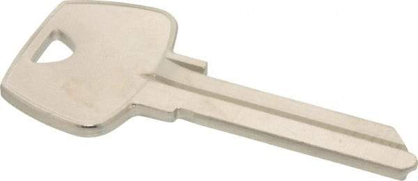 Made in USA - Sargent Key Blank - Nickel - Exact Industrial Supply