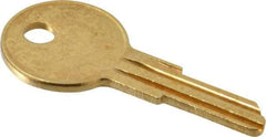 Made in USA - Yale Key Blank - Brass - Exact Industrial Supply