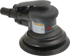 Ingersoll-Rand - 12,000 OPM, 15.8 CFM Air Consumption, Palm Air Orbital Sander - Round Pad, 1/4 NPT Inlet - Exact Industrial Supply