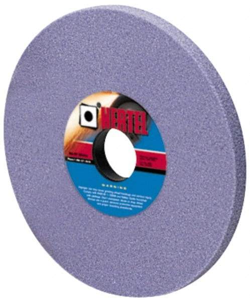 Camel Grinding Wheels - 7" Diam x 1-1/4" Hole x 1/4" Thick, K Hardness, 150 Grit Surface Grinding Wheel - Aluminum Oxide, Type 1, Very Fine Grade, 3,760 Max RPM, Vitrified Bond, No Recess - Exact Industrial Supply
