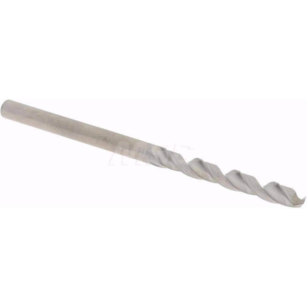 #46, 118° Drill Point, 2.06mm Shank Diam, Fast Spiral Circuit Board Drill Bit 5/8″ Flute Length, 1-1/2″ OAL