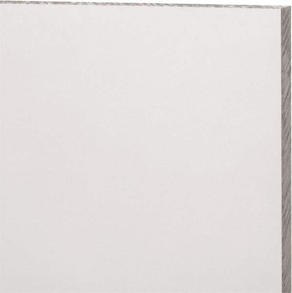 Made in USA - 9mm Thick x 24" Wide x 2' Long, Acrylic Sheet - Clear, Static Dissipative Grade - Exact Industrial Supply