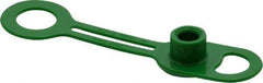 Trico - 1/8 NPT Grease Fitting Cap - Green, 10 Pieces - Exact Industrial Supply