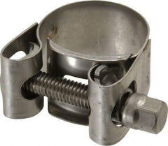 Mikalor - 15/16" Hose, 0.71" Wide x 0.04" Thick, T-Bolt Hose Clamp - 0.91 to 0.98" Diam, Stainless Steel - Exact Industrial Supply