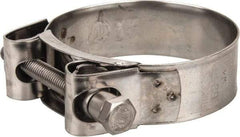Mikalor - 2-3/4" Hose, 0.98" Wide x 0.04" Thick, T-Bolt Hose Clamp - 2.68 to 2.87" Diam, Stainless Steel - Exact Industrial Supply