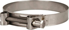 Mikalor - 6" Hose, 1.1" Wide x 0.051" Thick, T-Bolt Hose Clamp - 5.91 to 6.38" Diam, Stainless Steel - Exact Industrial Supply