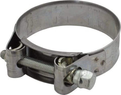 Mikalor - 3" Hose, 0.98" Wide x 0.04" Thick, T-Bolt Hose Clamp - 2.87 to 3.11" Diam, Stainless Steel Band, Housing & Zinc Plated Screw - Exact Industrial Supply