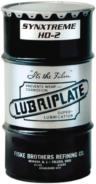 Lubriplate - 120 Lb Drum Calcium Extreme Pressure Grease - Tan, Extreme Pressure & High/Low Temperature, 450°F Max Temp, NLGIG 2, - Exact Industrial Supply