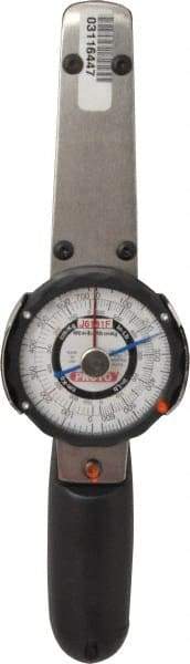 Proto - 3/8" Drive Dial Torque Wrench - 600 In/Lb Torque, 10" OAL, 10 In/Lb Graduation, Fixed Head - Exact Industrial Supply