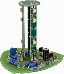 Edwards Signaling - LED Lamp, White, Flashing, Stackable Tower Light Module - 24 VDC, 0.06 Amp, IP54, IP65 Ingress Rating, 3R, 4X NEMA Rated, Panel Mount, Pipe Mount - Exact Industrial Supply