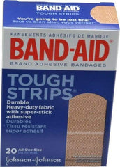 Johnson & Johnson - 3" Long x 1" Wide, General Purpose Self-Adhesive Bandage - Woven Fabric Bandage - Exact Industrial Supply