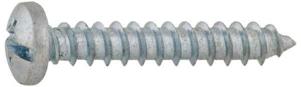 Value Collection - #14 Pan Head Phillips Sheet Metal Screw - Steel, 1-1/2" Length Under Head, Grade 2 - Exact Industrial Supply