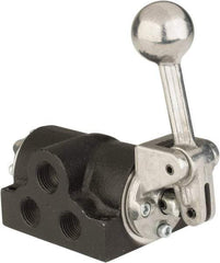 ARO/Ingersoll-Rand - Manually Operated Valves   Valve Type: Hand Lever    Actuator Type: Lever/Spring - Exact Industrial Supply