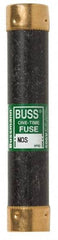 Cooper Bussmann - 600 VAC, 90 Amp, Fast-Acting General Purpose Fuse - Bolt-on Mount, 7-7/8" OAL, 10 (RMS Symmetrical) kA Rating, 1-5/16" Diam - Exact Industrial Supply