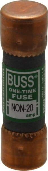 Cooper Bussmann - 125 VDC, 250 VAC, 20 Amp, Fast-Acting General Purpose Fuse - Fuse Holder Mount, 50.8mm OAL, 50 at AC/DC kA Rating, 9/16" Diam - Exact Industrial Supply