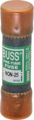 Cooper Bussmann - 125 VDC, 250 VAC, 25 Amp, Fast-Acting General Purpose Fuse - Fuse Holder Mount, 50.8mm OAL, 50 at AC/DC kA Rating, 9/16" Diam - Exact Industrial Supply