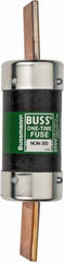 Cooper Bussmann - 125 VDC, 250 VAC, 300 Amp, Fast-Acting General Purpose Fuse - Bolt-on Mount, 8-5/8" OAL, 10 (RMS Symmetrical) kA Rating, 2-1/16" Diam - Exact Industrial Supply