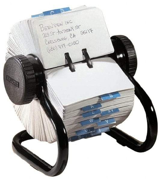 Rolodex - 500 Open Rotary - 2-1/4 x 4" - Exact Industrial Supply