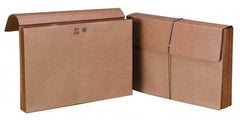 SMEAD - 10 x 15-3/8", Legal, Brown, 5-1/4" Expanding Wallet - 1 per Box - Exact Industrial Supply
