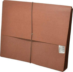 SMEAD - 10 x 12-3/8", Letter Size, Brown, 5-1/4" Expanding Wallet - 1 per Box - Exact Industrial Supply