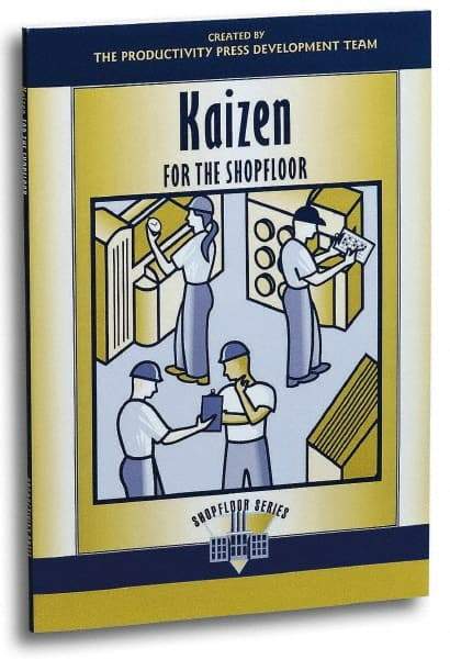 Made in USA - Kaizen for the Shopfloor Publication, 1st Edition - by The Productivity Press Development Team, 2002 - Exact Industrial Supply