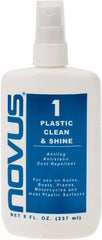 Novus - Cleaning Chemicals; Type: Plastic Cleaner/Polisher ; Container Size: 8 oz. ; Container Type: Bottle - Exact Industrial Supply
