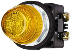 Eaton Cutler-Hammer - 30-1/2mm Mount Hole, Pushbutton Switch - Illuminated - Exact Industrial Supply