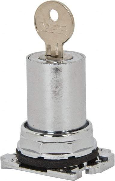 Eaton Cutler-Hammer - Pushbutton Switch Key - Chrome, Round Button, Nonilluminated - Exact Industrial Supply