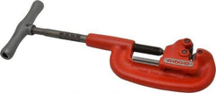 Ridgid - 1/8" to 2" Pipe Capacity, Wide Roll Pipe Cutter - Cuts Steel - Exact Industrial Supply