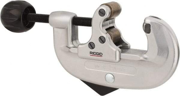 Ridgid - 5/8" to 2-1/8" Pipe Capacity, Screw Feed Tubing Cutter - Cuts Copper, Aluminum, Brass - Exact Industrial Supply