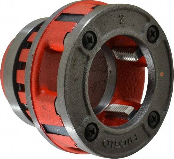 Ridgid - 2 NPT Pipe Threader Die Head - Alloy Steel - Exact Industrial Supply