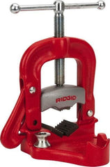 Ridgid - 1/8" to 4" Pipe Capacity, Bench Yoke Vise - Exact Industrial Supply