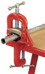 Ridgid - 1/8" to 2-1/2" Pipe Capacity, Portable Kit Yoke Vise - Exact Industrial Supply