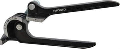 Ridgid - 1/4 to 3/8" Capacity, Tubing Bender - Works on Soft Copper & Thin-Walled Tubing - Exact Industrial Supply