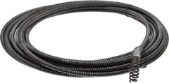 Ridgid - 5/16" x 25' Drain Cleaning Machine Cable - Inner Core Drophead, 3/4" to 1-1/2" Pipe, Use with Models K39, K40 & K50 - Exact Industrial Supply