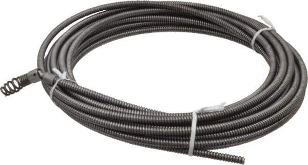 Ridgid - 5/16" x 35' Drain Cleaning Machine Cable - Inner Core Drophead, 3/4" to 1-1/2" Pipe, Use with Models K39, K40 & K50 - Exact Industrial Supply