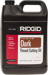 Ridgid - Dark Cutting Oil - 1 Gallon Jug - Exact Industrial Supply