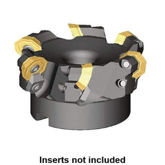 Kennametal - 110.95mm Cut Diam, 32mm Arbor Hole, 5mm Max Depth of Cut, 45° Indexable Chamfer & Angle Face Mill - 8 Inserts, OF.T 07L6... Insert, Right Hand Cut, 8 Flutes, Series KSOM - Exact Industrial Supply